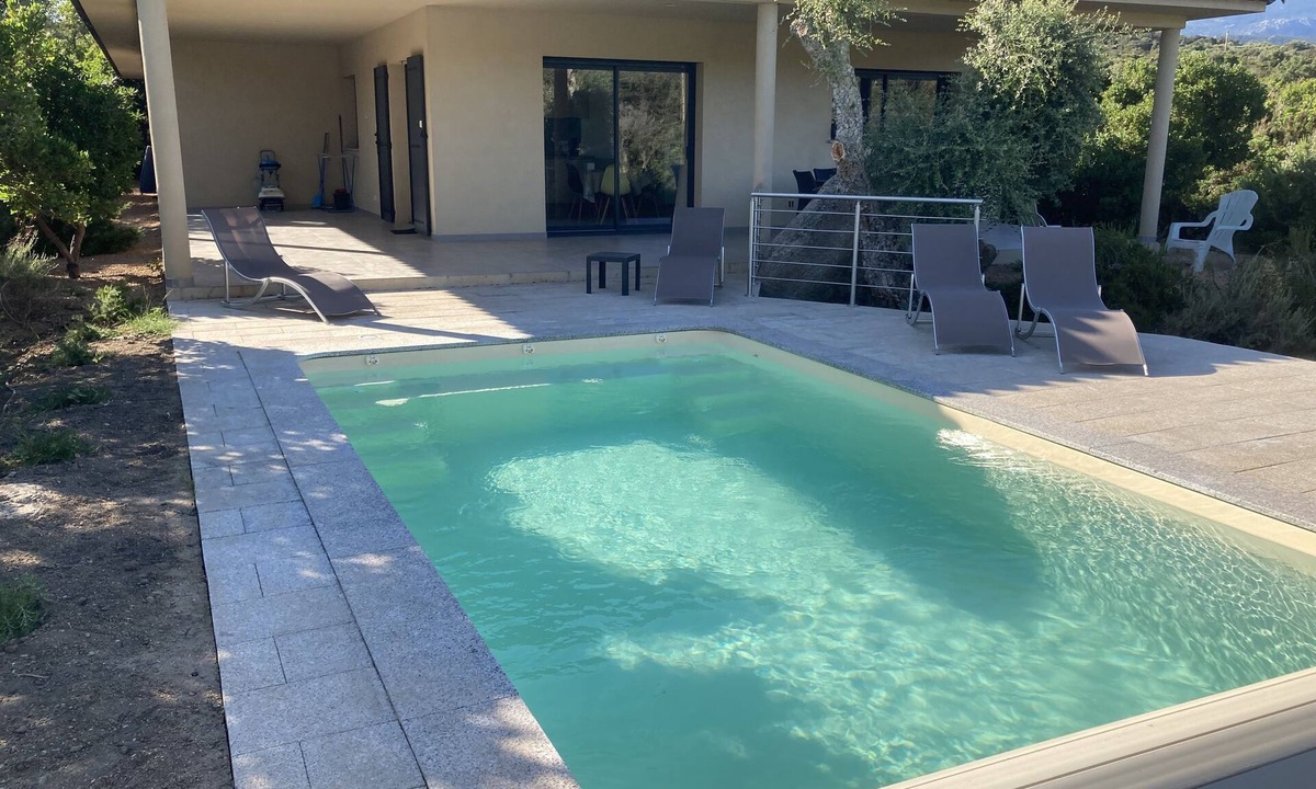 Pianotolli-Caldarello Villa | Villa 4*, Le Chêne, private heated pool, 4X4 rental +, sea, air conditioning, internet