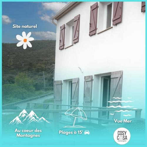 Conca Apartment | Villa A Funtanella 100m2, paisible, vue mer