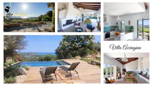Sainte-Lucie-de-Porto-Vecchio House | Villa Acciagina 10 pers PISCINE VUE MER PINARELLO Climatisée