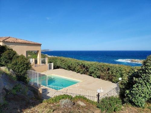 Marine de Davia Villa | Villa avec Vue Panoramique et Piscine Privée à Corbara