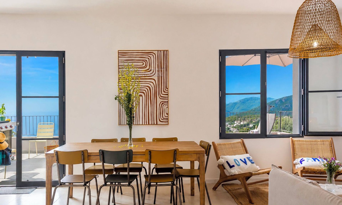 Brando House | Villa Azurea – Vue panoramique mer et montagne à Brando