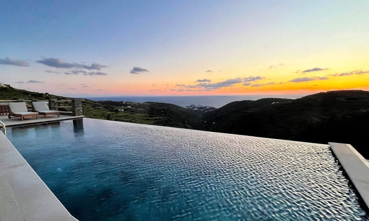 Platis Gialos Villa | Villa Calitha, Divine Sea Views, Private Infinity Pool, Furnished Terrace,.