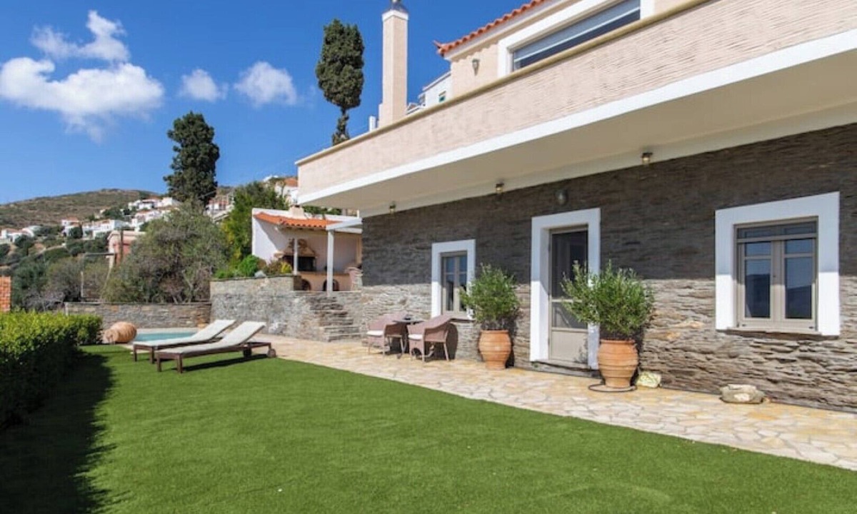 Ormos Isternion Villa | Villa "Dandolo" La Fleur Andros