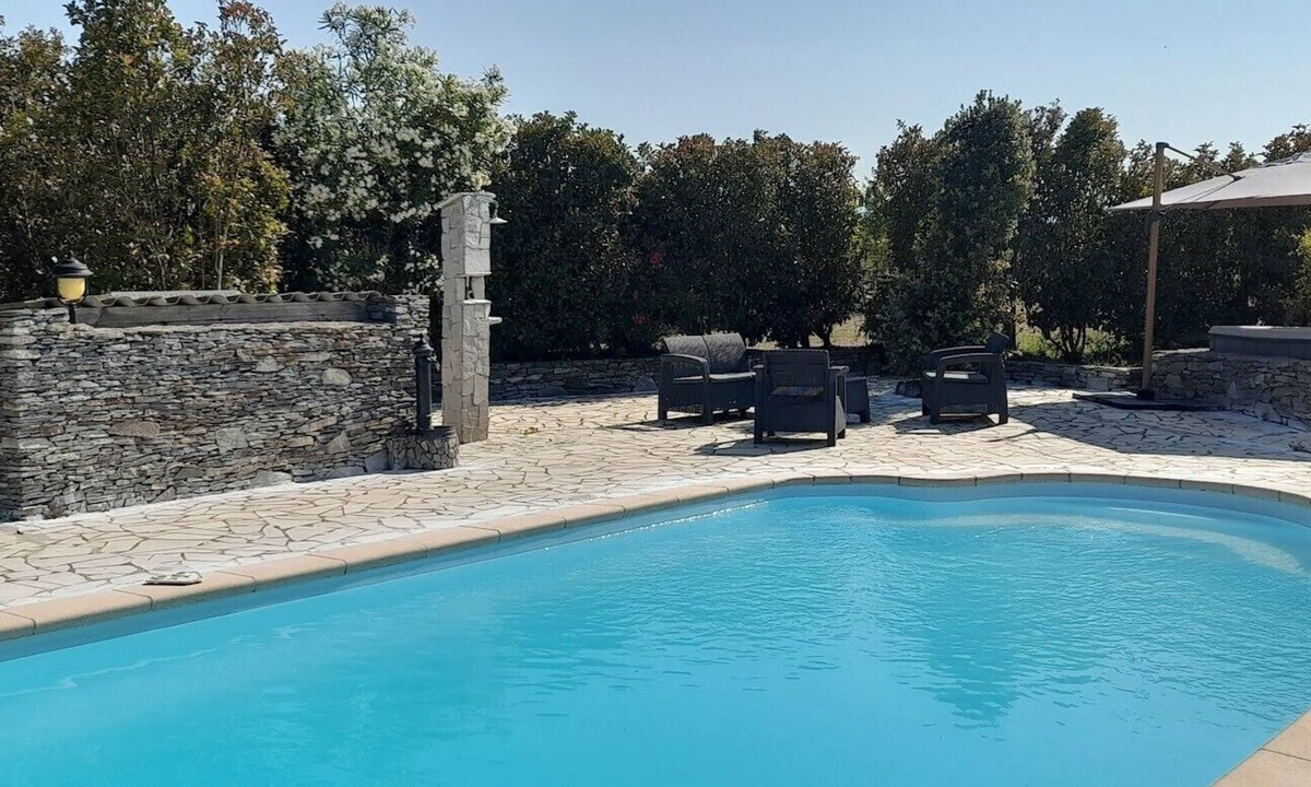Linguizzetta Villa | Villa l'Alivu: terrace and pool