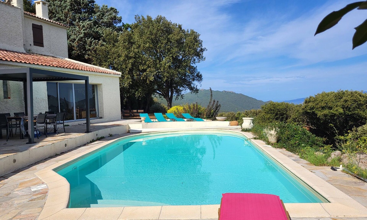 Sartene House | Villa Les Oliviers breathtaking sea and mountain views