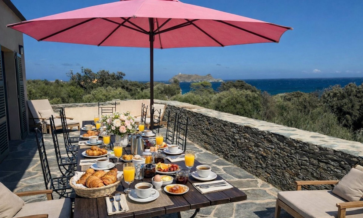 Barcaggio Villa | Villa MARINE vue mer et plage