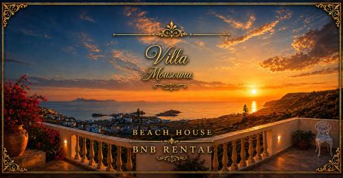 Lefkos Villa | Villa Mousouna- Panoramic SeaView Oasis in Lefkos