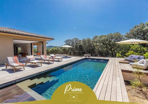 Pianotolli-Caldarello Villa | Villa Ottavia - Villa de standing avec piscine chauffée - Au coeur du maquis