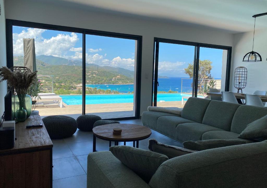 Favone Villa | Villa Pura Corsica with sea view and private pool