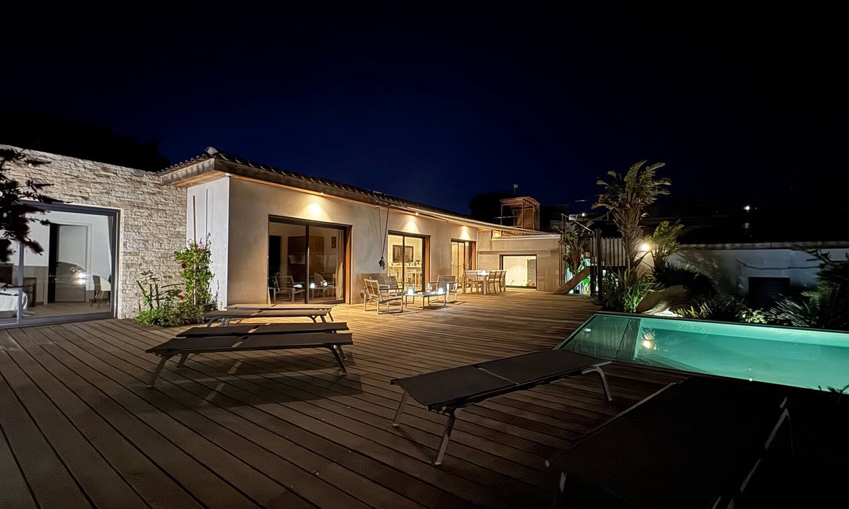 Pianotolli-Caldarello Villa | VILLA Sea View with beautiful swimming pool and enclosed garden, seaside SOUTH CORSICA