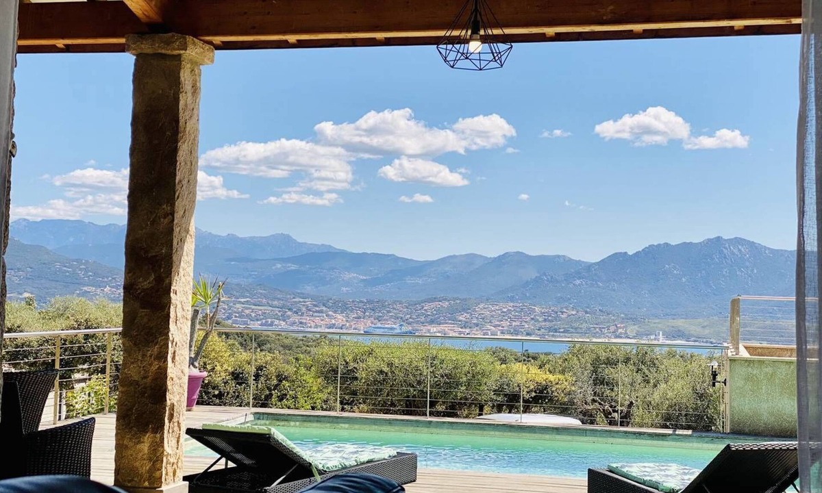 Olmeto Apartment | Villa sea view 4 bedrooms and pool