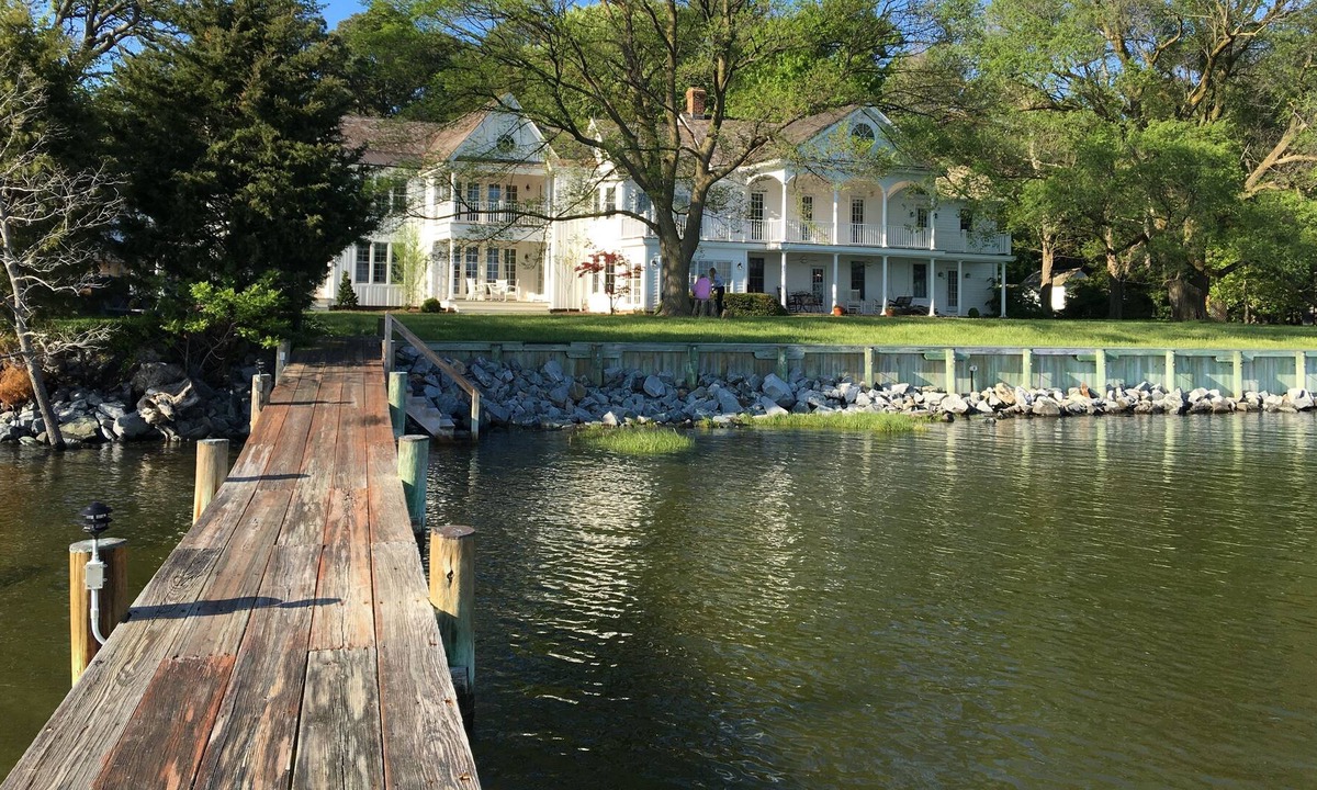 Bozman House | Waterfront Estate w/Pool, Dock, Sunset views near St. Michaels, sleeps 12+