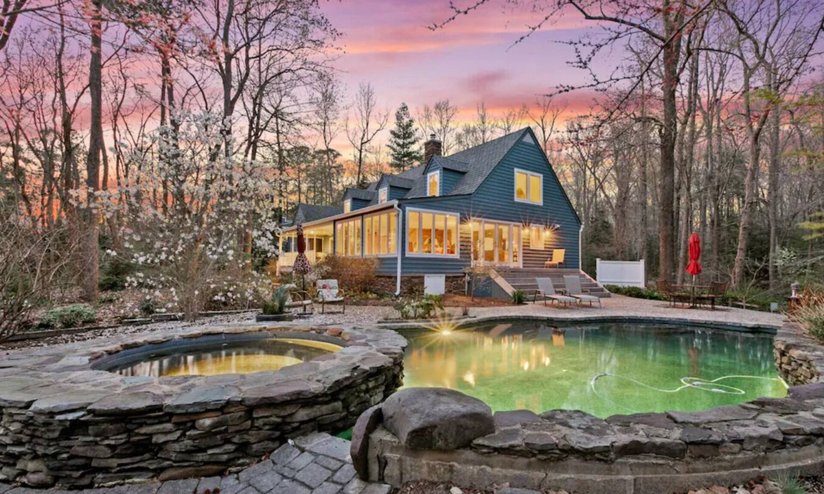 Saint Mary's City House | Waterfront Paradise with Pool & Hot Tub plus 4 King Beds & 4 Full baths