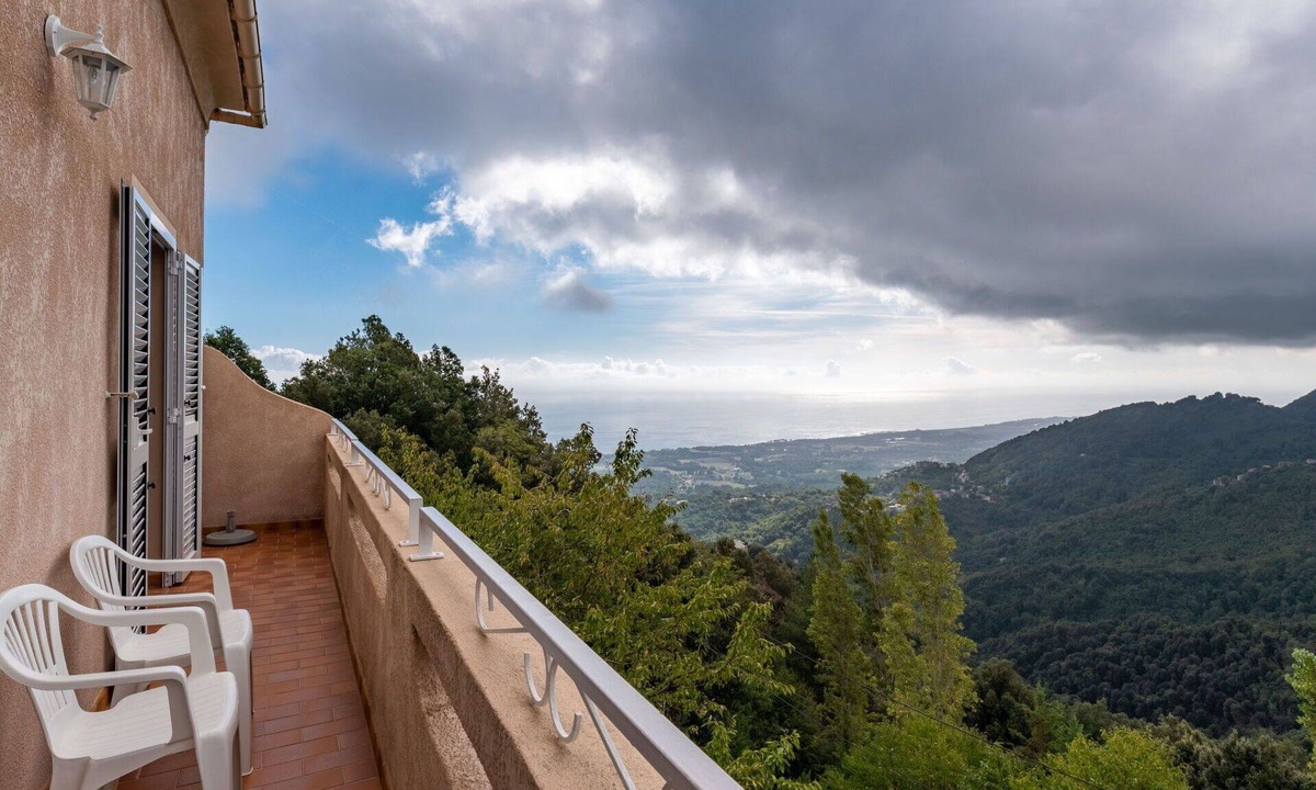 San-Giovanni-di-Moriani House | Wonderful private villa for 6 people with TV, patio and panoramic view