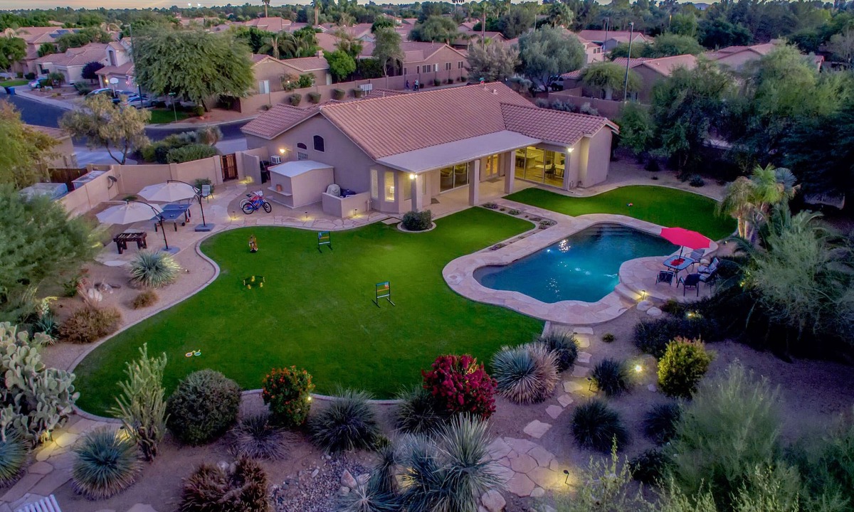 Gilbert House | Your own private park! Come relax and enjoy!