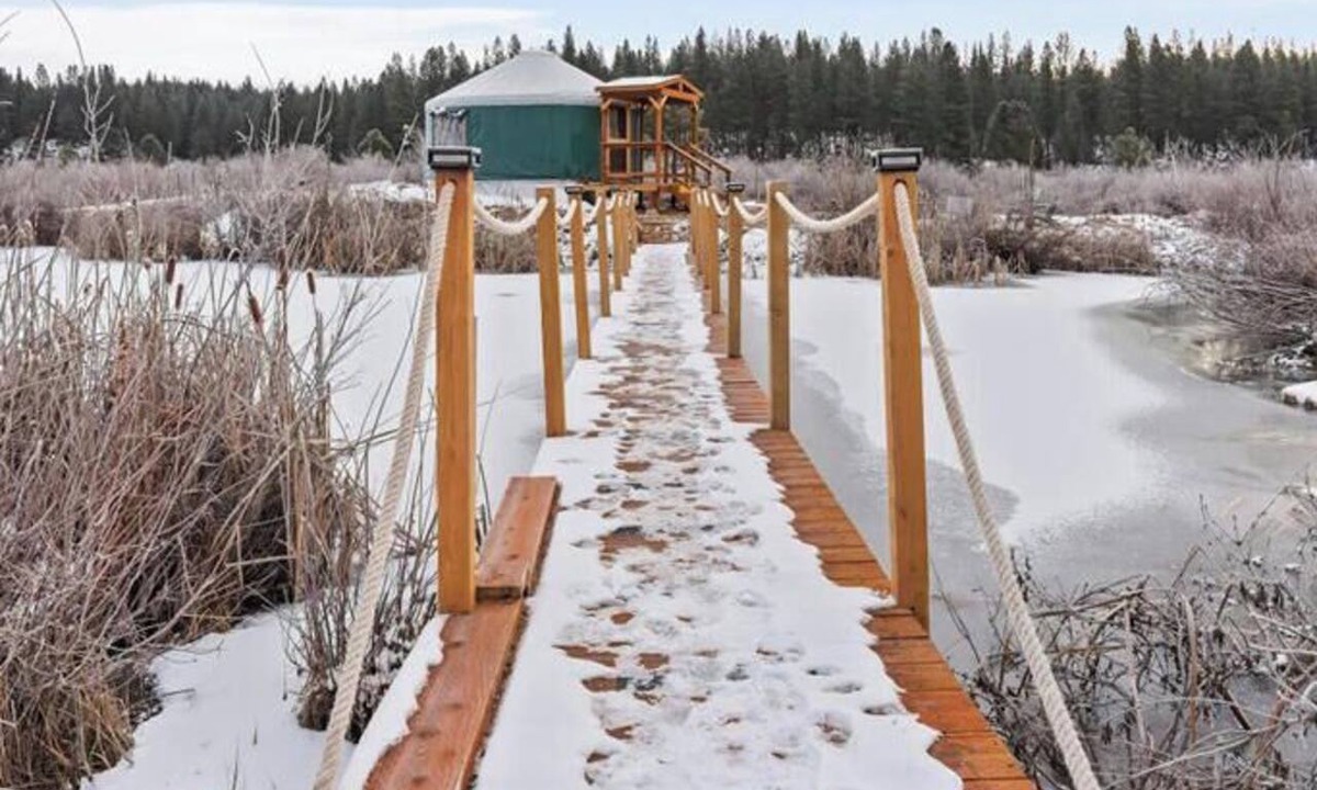 Idaho City RV Rental | Yurt 2 - The Gold Miner