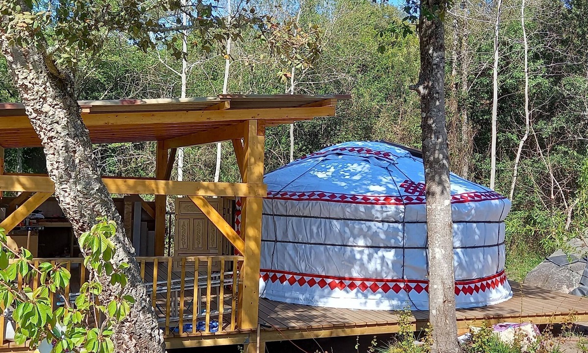 Carbuccia Cabin | Yurt in the countryside for 4 people, quiet, near Ajaccio