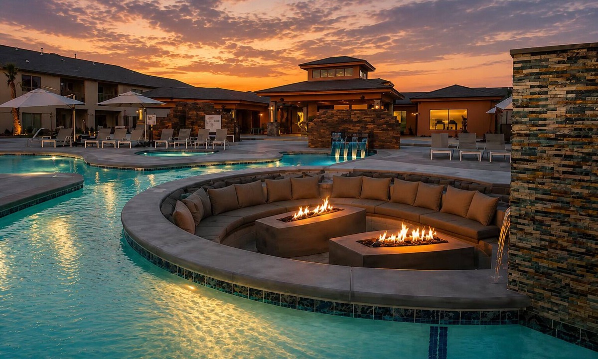 Hurricane House | Zion Village - Hot Tub - Pool - Lazy River - EV - Gym