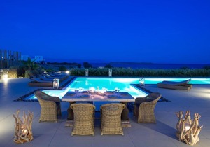 Luxury Paros Villas De Luxe Villa 4 Bedrooms Sea View & Sea Access