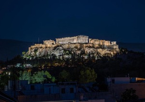 Penthouse with Magical Acropolis view from Balcony
