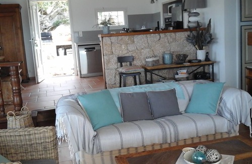 Tizzano House | 100m from the beach, charming house with sea view and pool