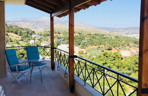 Varkiza Apartment | 2 Bedroom Penthouse with million dollar view!