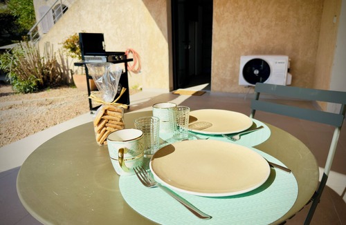 Conca Apartment | 2-person apartment in Conca: Corsican paradise for rent between land and sea
