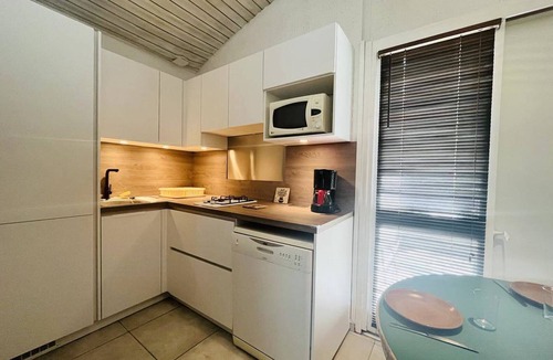 Marine de Saint Ambroggio Apartment | 2-room Apartment for 5 in Lumio with AC, Parking, Terrace 100m from Beach