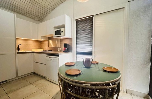 Marine de Saint Ambroggio Apartment | 2-room Apartment for 5 in Lumio with AC, Parking, Terrace 100m from Beach
