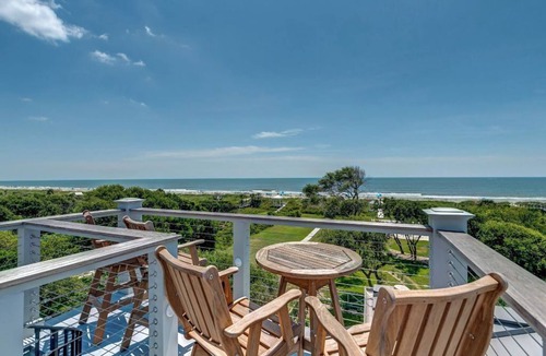 Isle of Palms House | 2910 Palm Blvd- New Oceanfront Luxury- Pool, Hot tub, Elevator