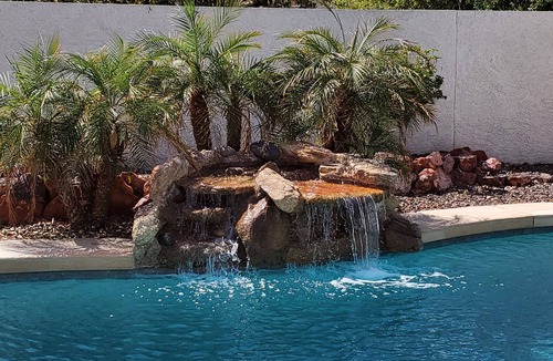 Canyon Trails House | 3-bedroom house backyard oasis Pool, dogs ok, free WiFi in Goodyear