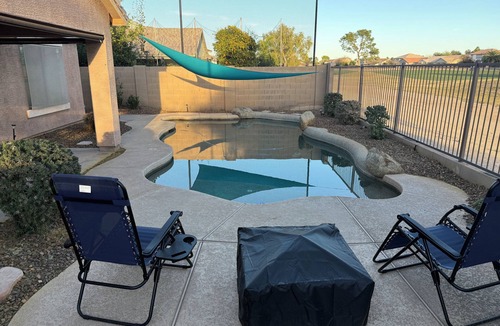 Villages At Queen Creek House | 3-bedroom house with pool, and golf course views in central Queen Creek
