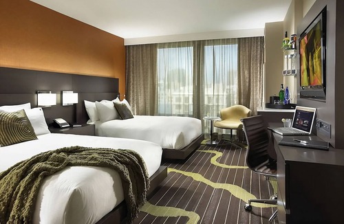 Gaslamp Quarter Hotel | 3 Studio 2 Queen Beds at Hard Rock Hotel San Diego, Rooftop Pool!