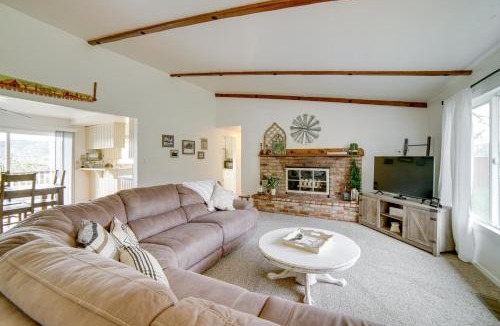 Upper Lake House | 30-Acre Witter Springs Ranch w/Barn & Views!