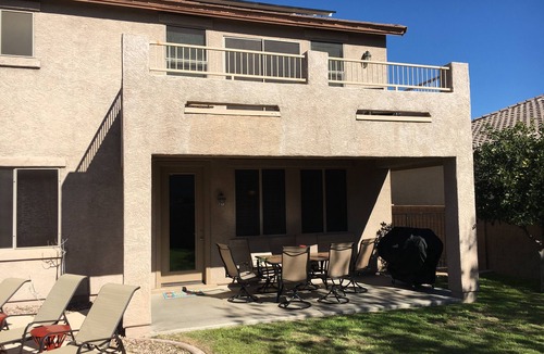 Surprise Farms House | 3000 Sq ft, 4 bedrooms plus office, heated private pool, pool table & Tiki bar!