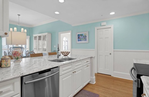 Shell Island Condo | 3BR/3BA Dune Ridge Condo with Elevator, Pool & Ocean Views