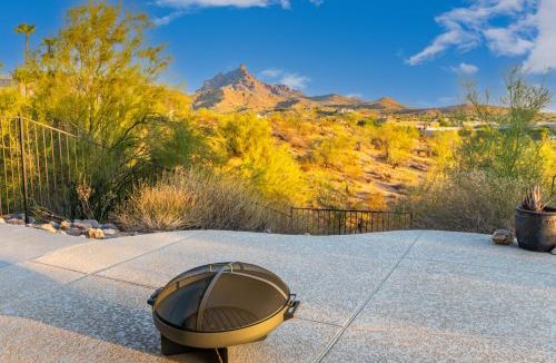 Fountain Hills House | 3BR Retreat with Heated Pool, BBQ and Mountain Views