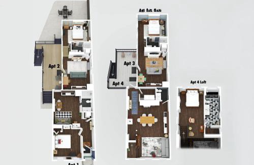 Licking Riverside Apartment | 4 Apartments, Downtown, Walk to Cincy Stadiums!