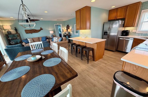 Topsail Beach House | 4BR3BA House at S. Topsail Private Beach, Pool & Dock Access. June 5-11 Discount