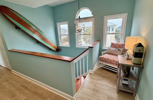 Topsail Beach House | 4BR3BA House at S. Topsail Private Beach, Pool & Dock Access. June 5-11 Discount
