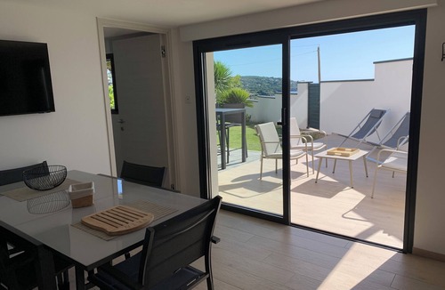 Molini Apartment | 50m2 garden level, 400 m from Agosta beach