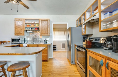 Pioche Cottage | 8 Mi to Hiking: Home w/Patio in Dtwn Pioche