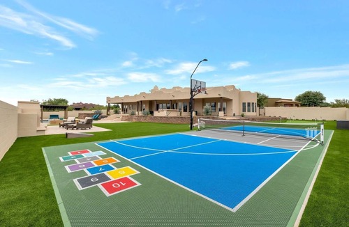 Rio Verde Foothills House | A Backyard Dream! Pool/Spa/Fire-Pits/PickleBall/BasketBall/Ping-Pong/Cornhole