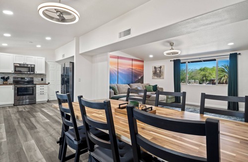 Tucson House | A Charming and bougie 3-bedroom 3 Bath house in beautiful Tucson, AZ with AC
