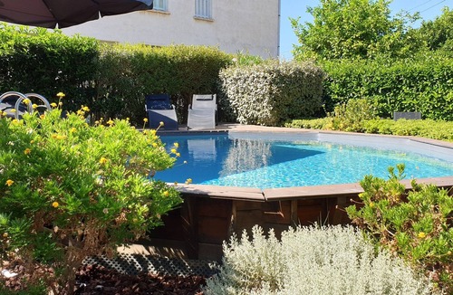 Calenzana Apartment | A l'ombre du clocher - Gîte with heated pool
