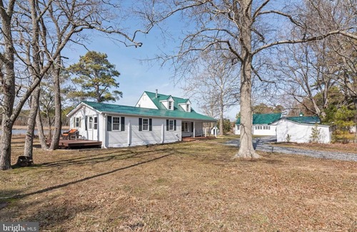 Taylors Island House | About Time! - Remote Waterfront Home with Dock - Sleeps 15-New EV Charger!