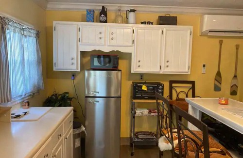 Saint Francis House | Adorable one bedroom with fireplace/kitchenette