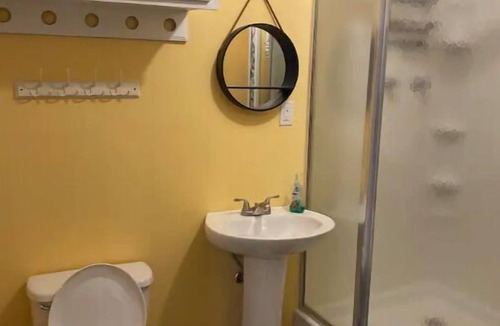 Saint Francis House | Adorable one bedroom with fireplace/kitchenette