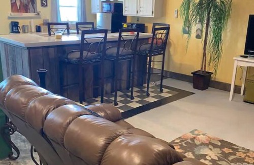 Saint Francis House | Adorable one bedroom with fireplace/kitchenette