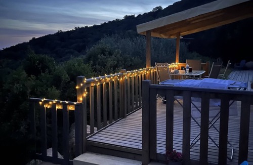 Olmeto House | Air-conditioned mobile home facing the Gulf of Valinco 10 minutes from the beach
